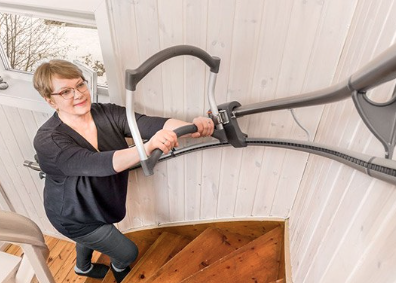 stair climbing aid for elderly