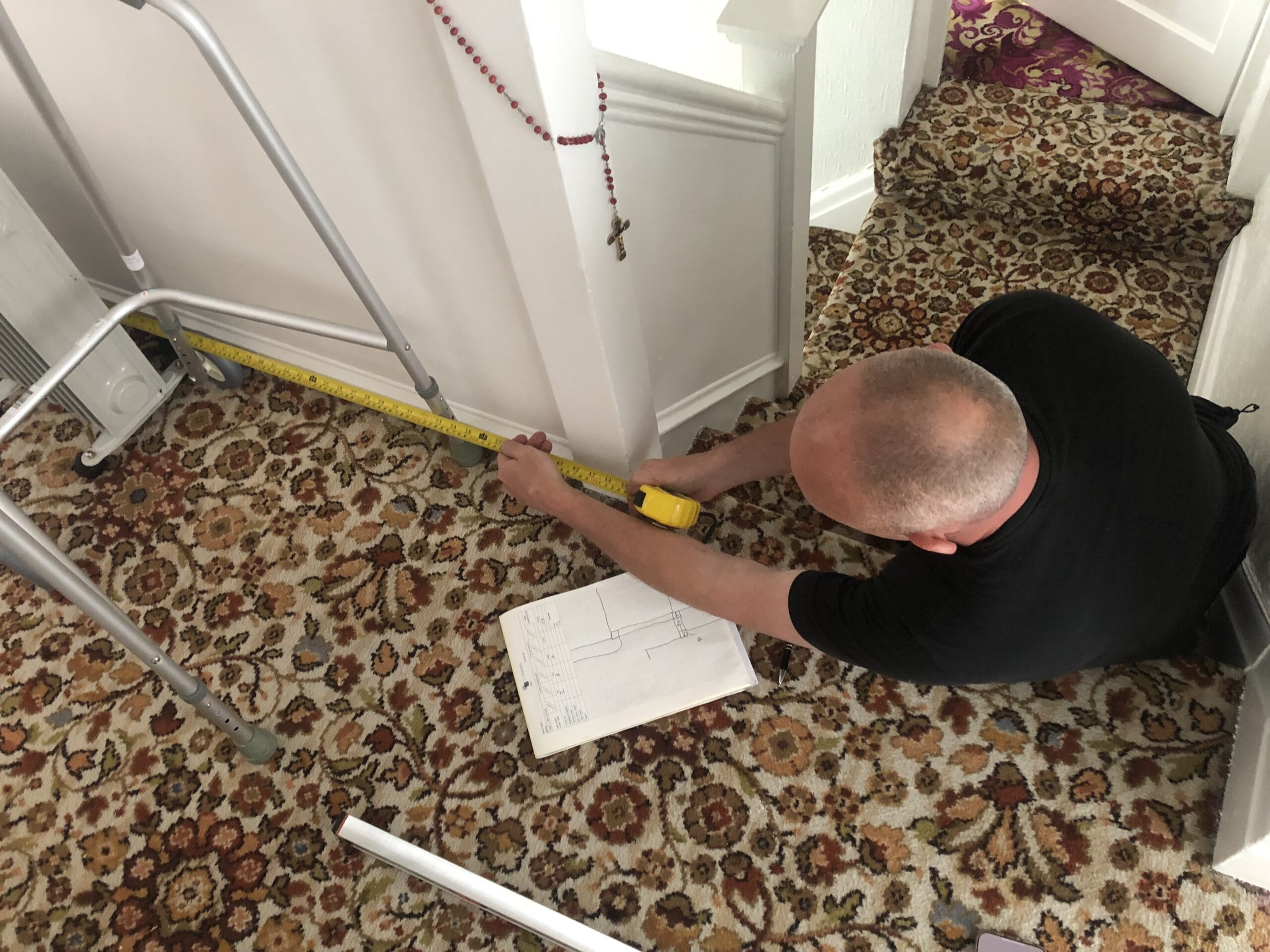 case study reconditioned stairlift installation in manchester
