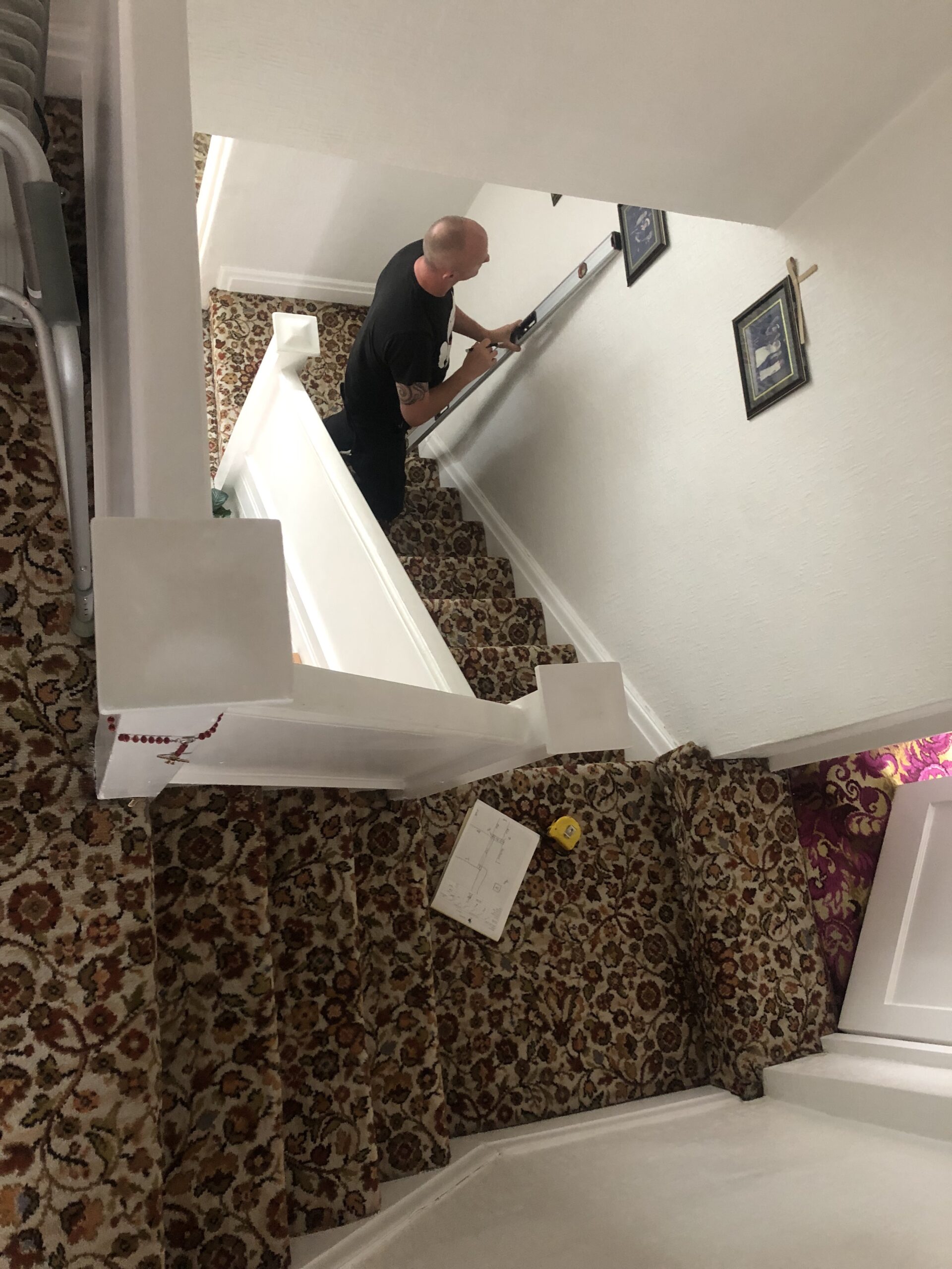 case study reconditioned stairlift installation in manchester
