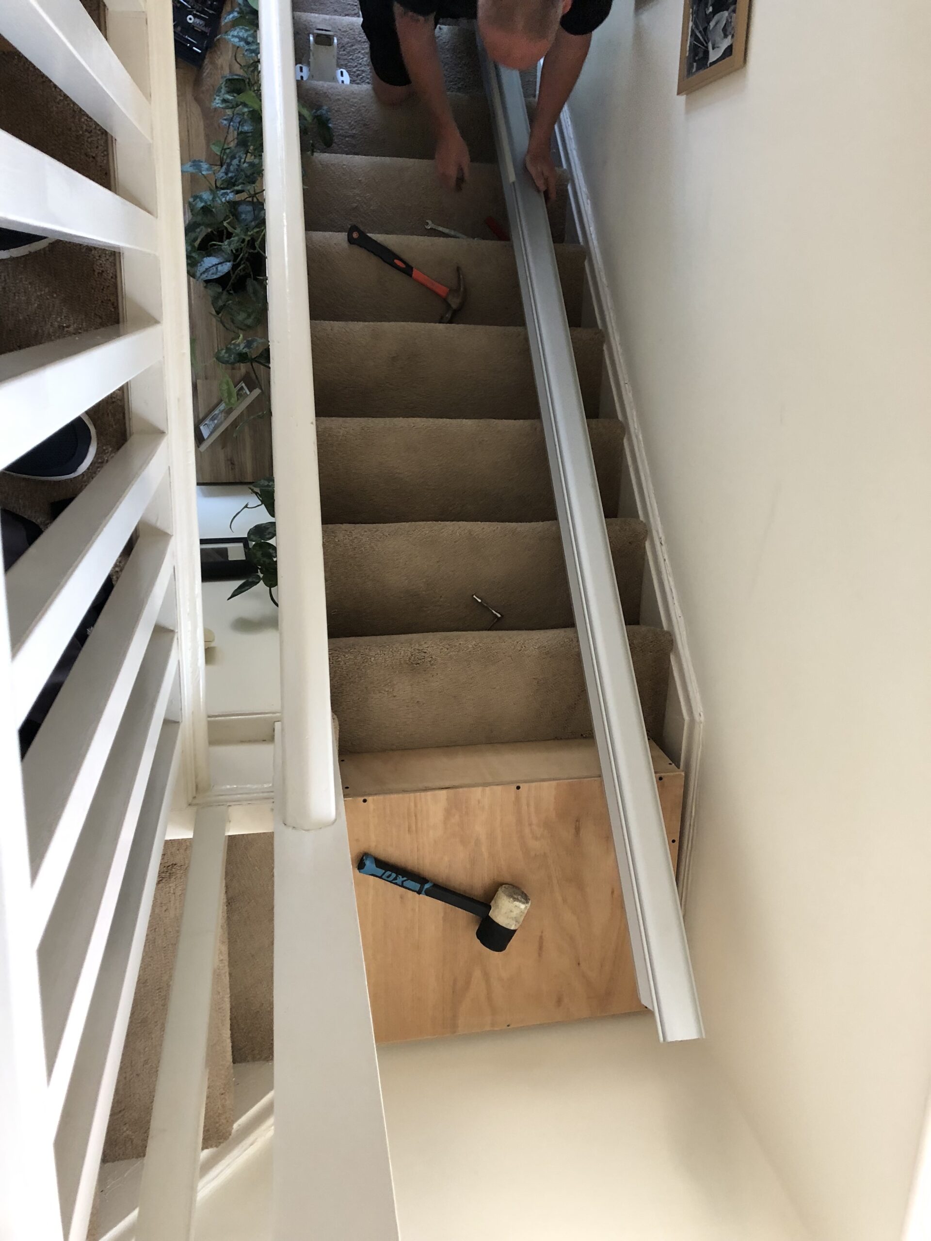 straight stairlift curved stairs
