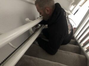 dismantling a stairlift
