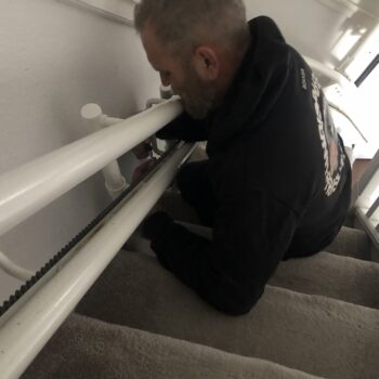dismantling a stairlift