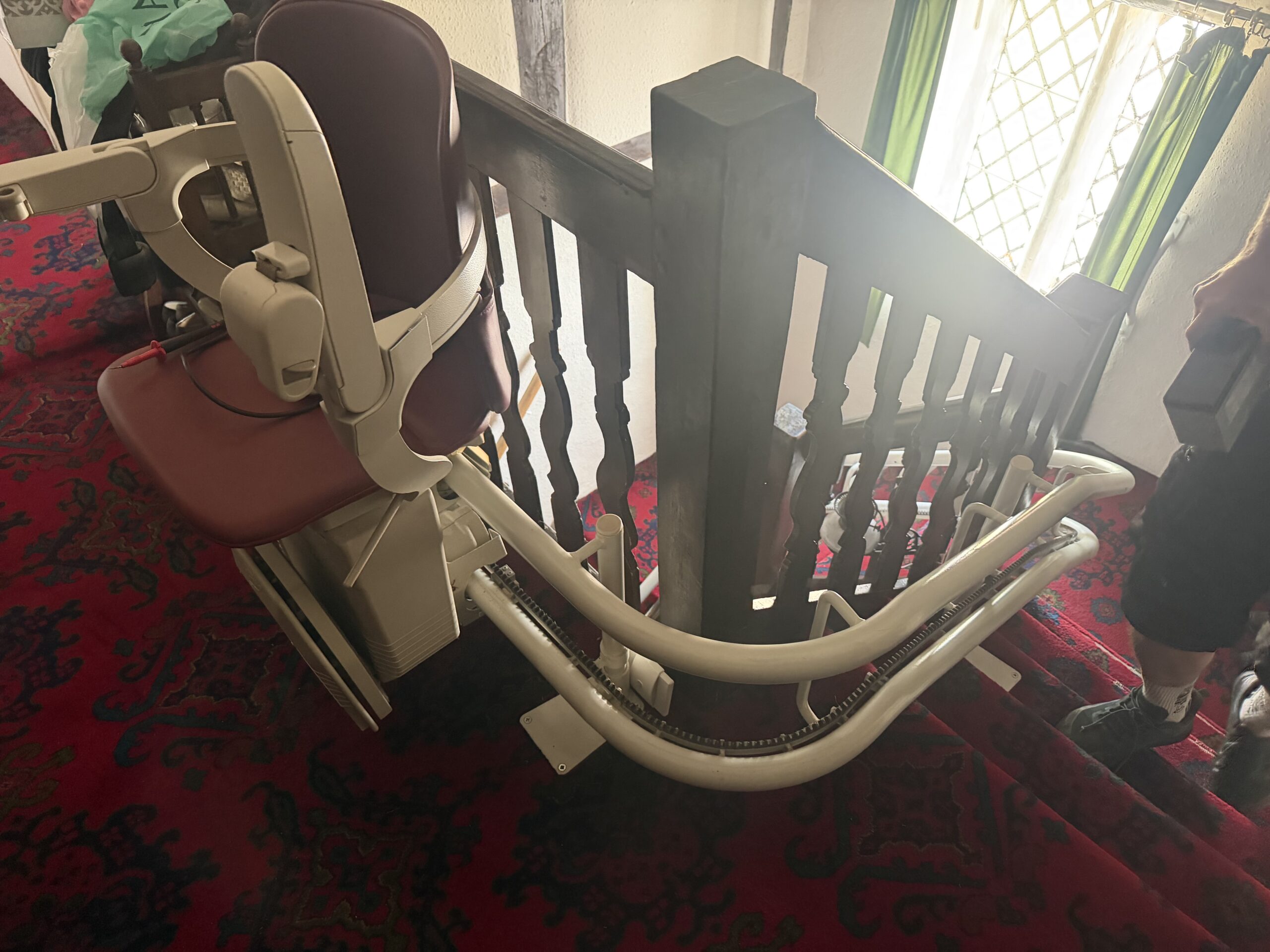 Elizabethan house stairlift installation