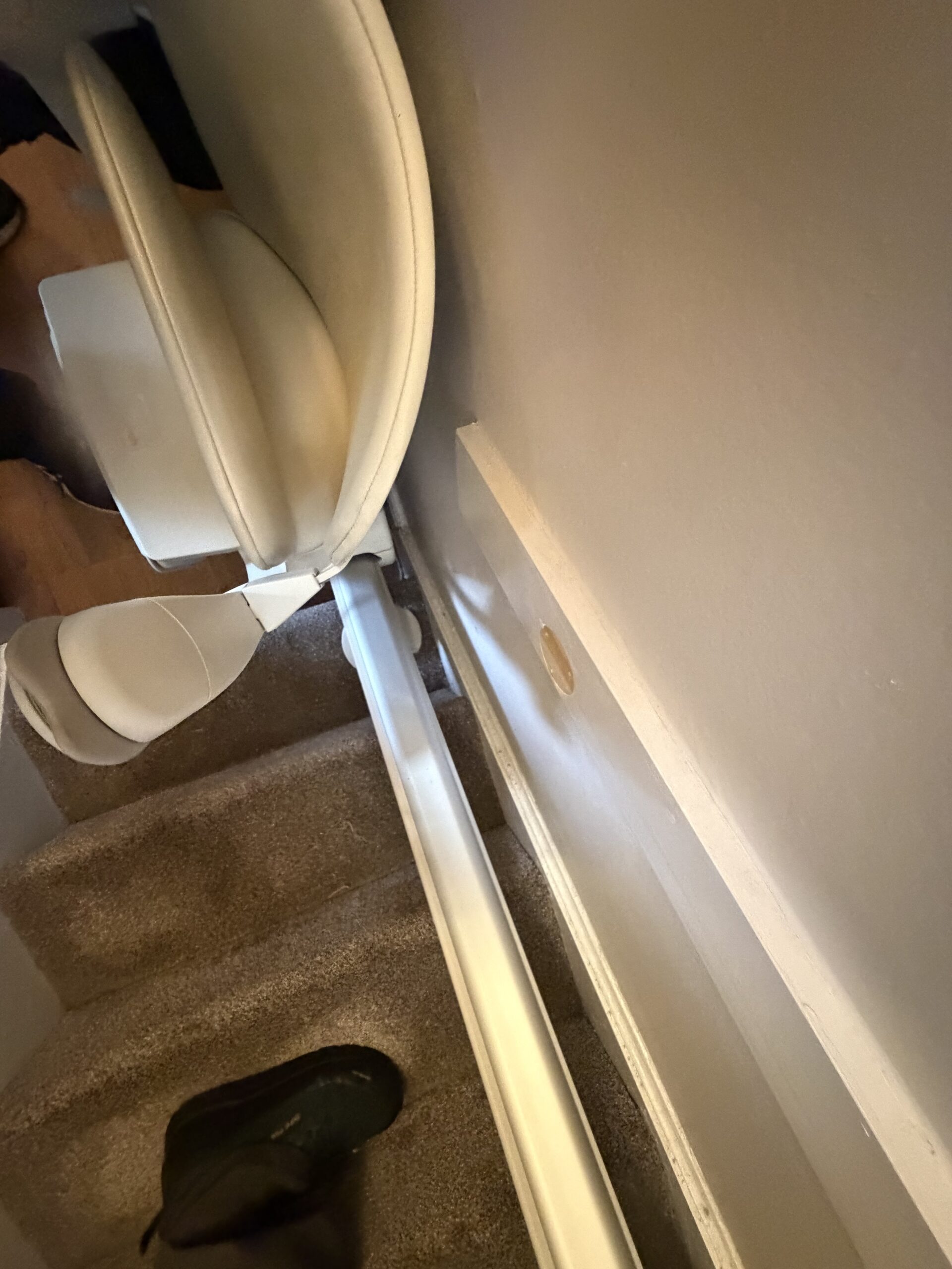stairlift alteration - rail alteration