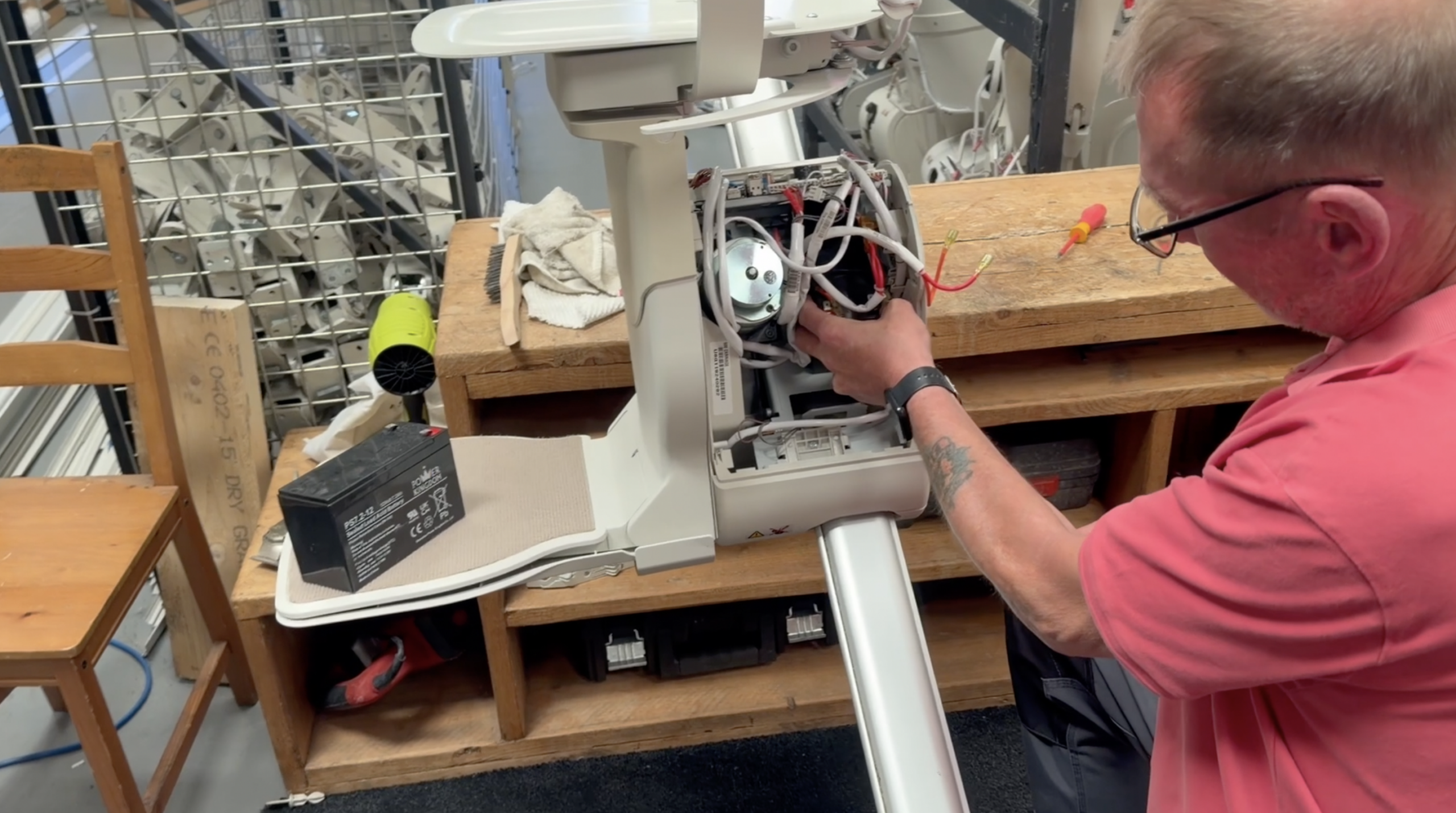 reconditioned stairlifts - the reconditioning process