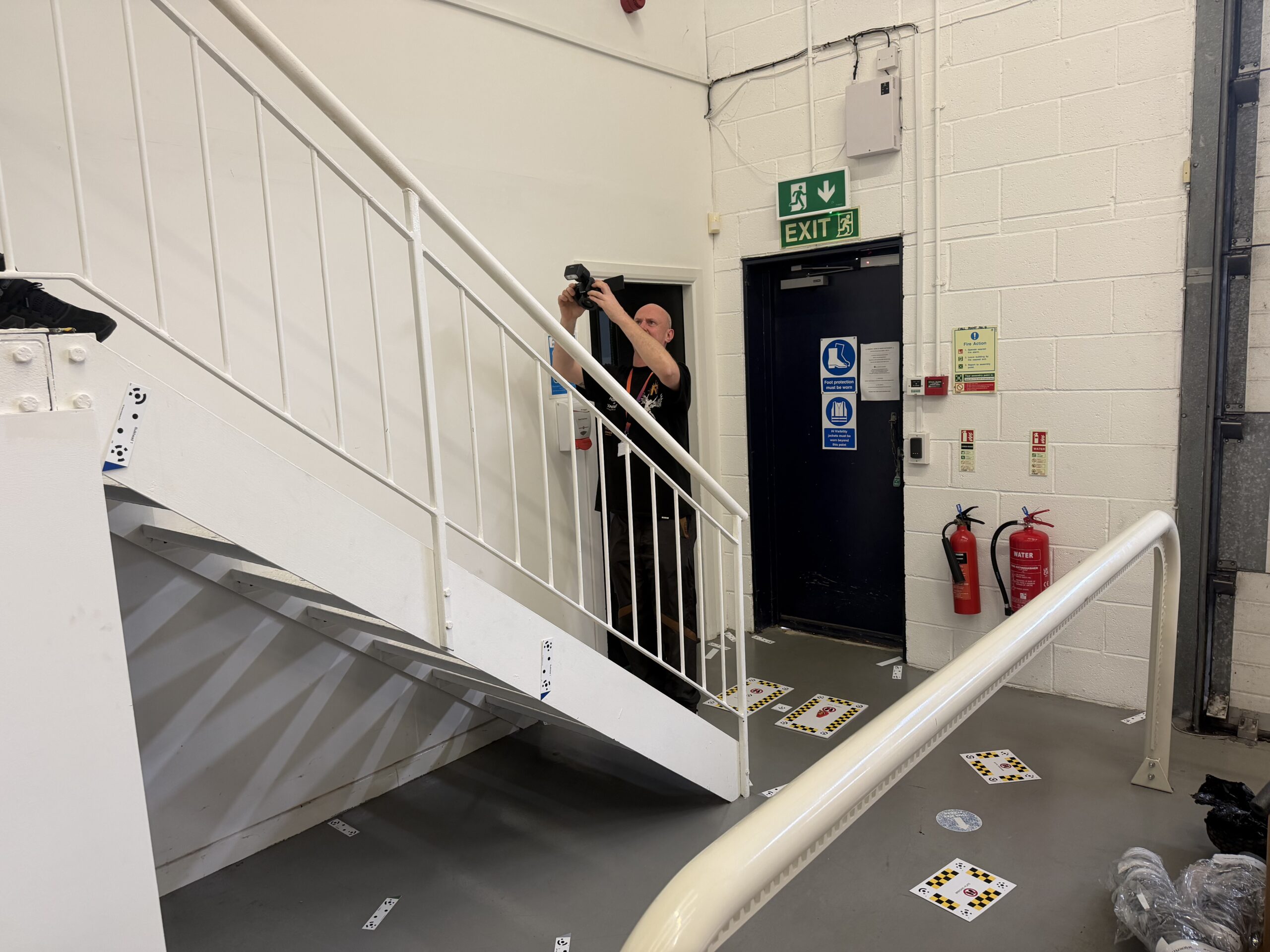 photographic stairlift survey